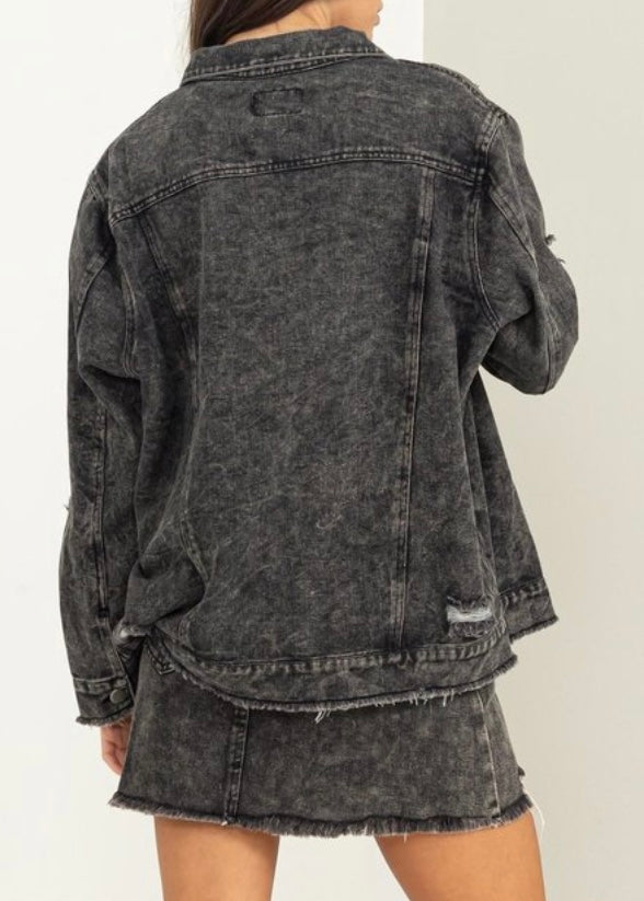 Black Denim Jacket